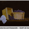 blueberries and cheesecloth 12 x 16 oil board.jpg