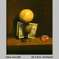 ivory cue ball 10 x 8 in oilboard.jpg